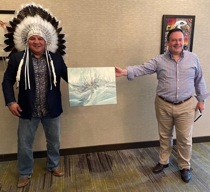 Premier Jason Kenney Visits CLFN