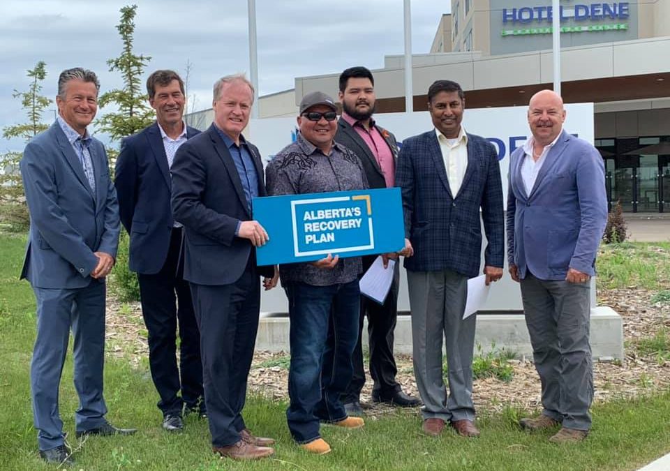 The Government of Canada and the Government of Alberta Just Announced Canada Infrastructure Program Funding for Cold Lake First Nations.