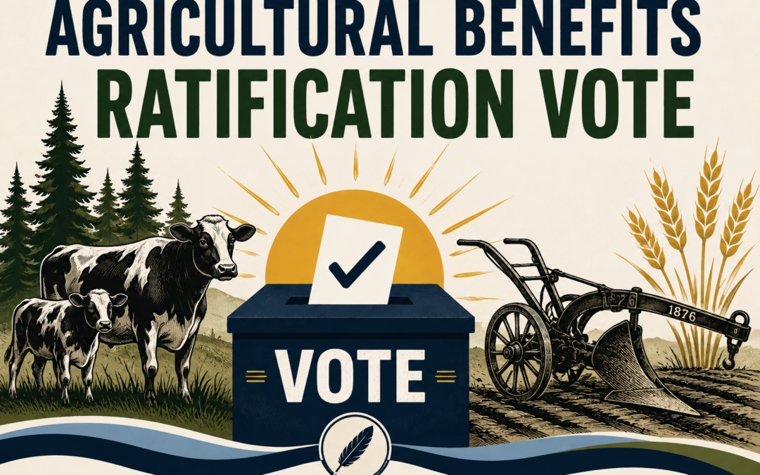 Notice of Ratification Vote – Treaty 6 Agricultural Benefits Settlement